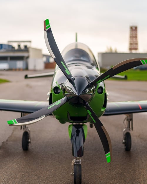 Green Exterior Straight On